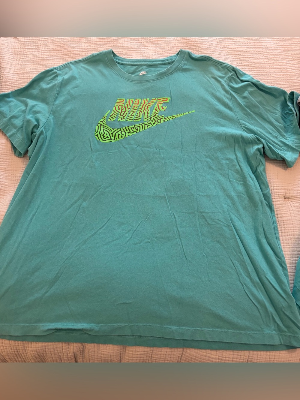 Men’s Nike Teal Graphic Swoosh Tee - SZ XXL